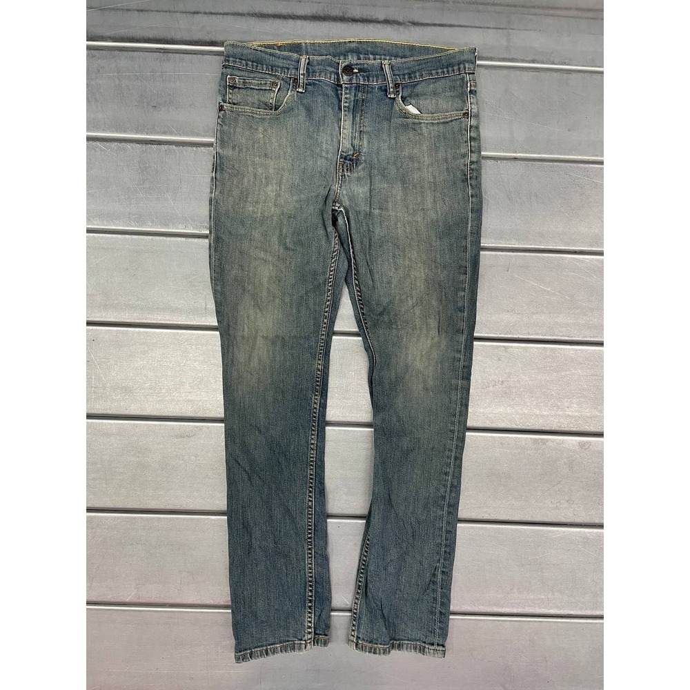 Levis 511 Straight Jeans Mens 32X30 Blue‎ Medium Fade Wash
